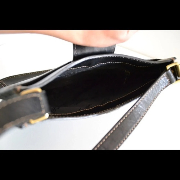 Fossil leather shoulder bag - Picture 3 of 4